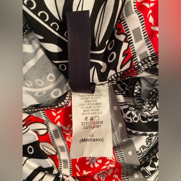 Women's Wide Leg Palazzo Pants with Fold-Over Waist size medium - Picture 4 of 6